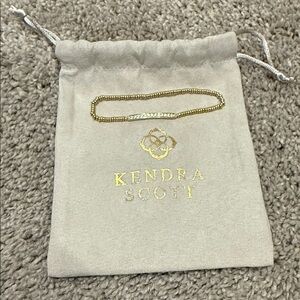 Kendra Scott Gold and Silver Beaded Bracelet